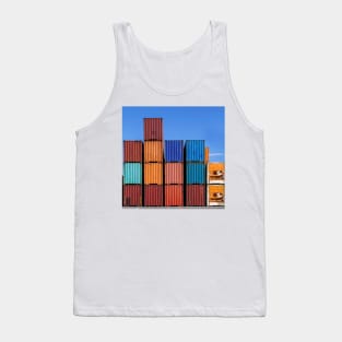 Colored Cargo Containers Tank Top